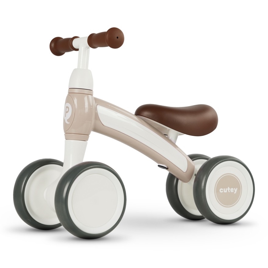 QPlay - Bicicleta de empuje CUTEY-5  beige