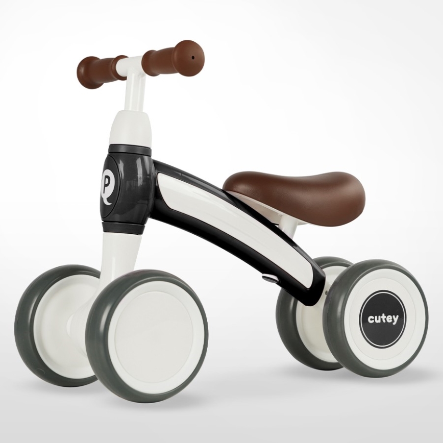 QPlay - Bicicleta de empuje CUTEY-5 negro