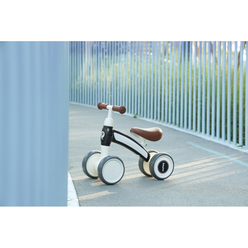 QPlay - Bicicleta de empuje CUTEY-5 negro