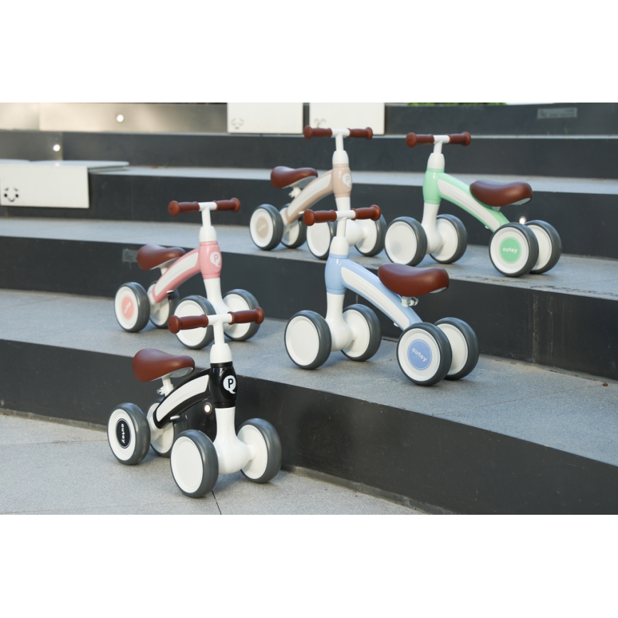 QPlay - Bicicleta de empuje CUTEY-5 negro