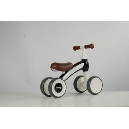 QPlay - Bicicleta de empuje CUTEY-5 negro