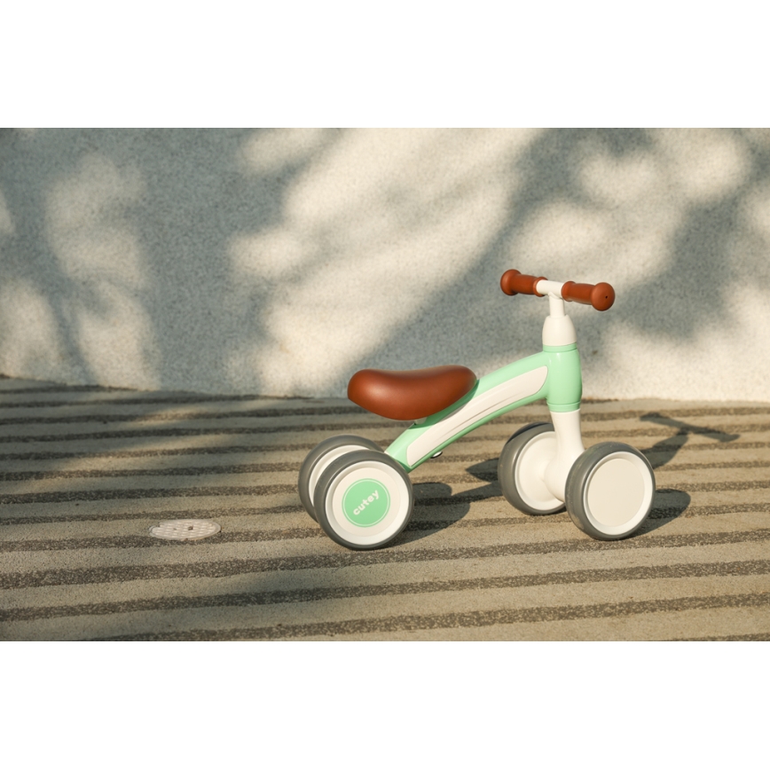 QPlay - Bicicleta de empuje CUTEY-5 Verde