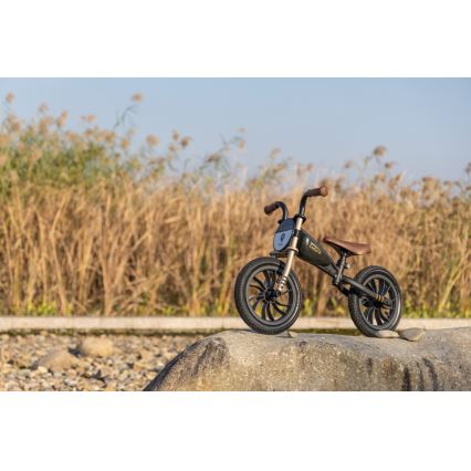 QPlay - Bicicleta de empuje FEDURO negro/dorado