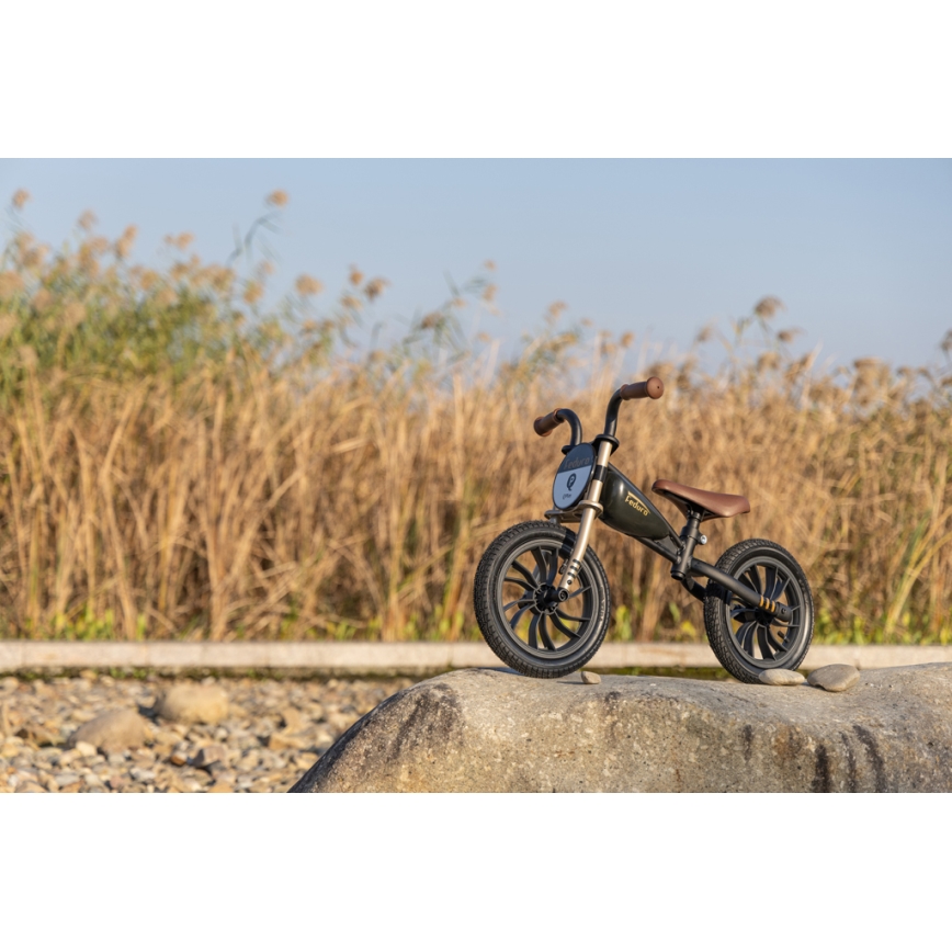 QPlay - Bicicleta de empuje FEDURO negro/dorado