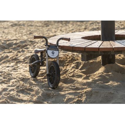 QPlay - Bicicleta de empuje FEDURO negro/dorado