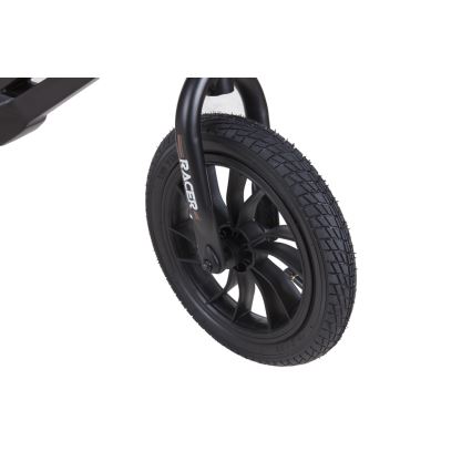 QPlay - Bicicleta de empuje RACER AIR negro/marrón