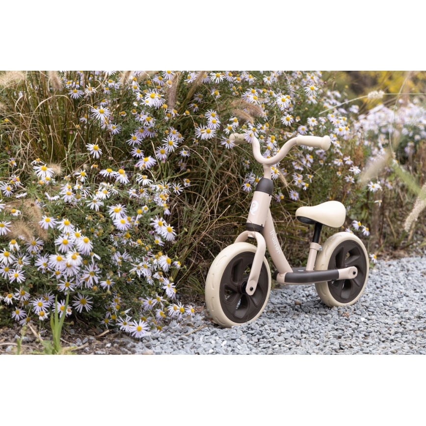 QPlay - Bicicleta de empuje TRAINER beige
