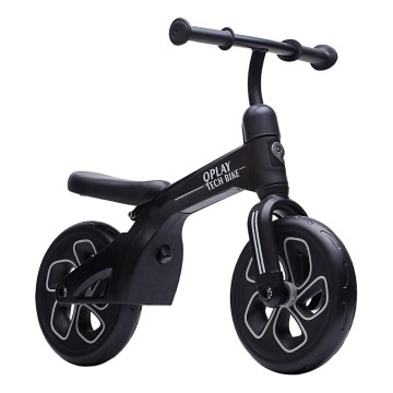 QPlay - Bicicleta de equilibrio TECH negra