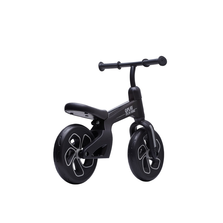 QPlay - Bicicleta de equilibrio TECH negra