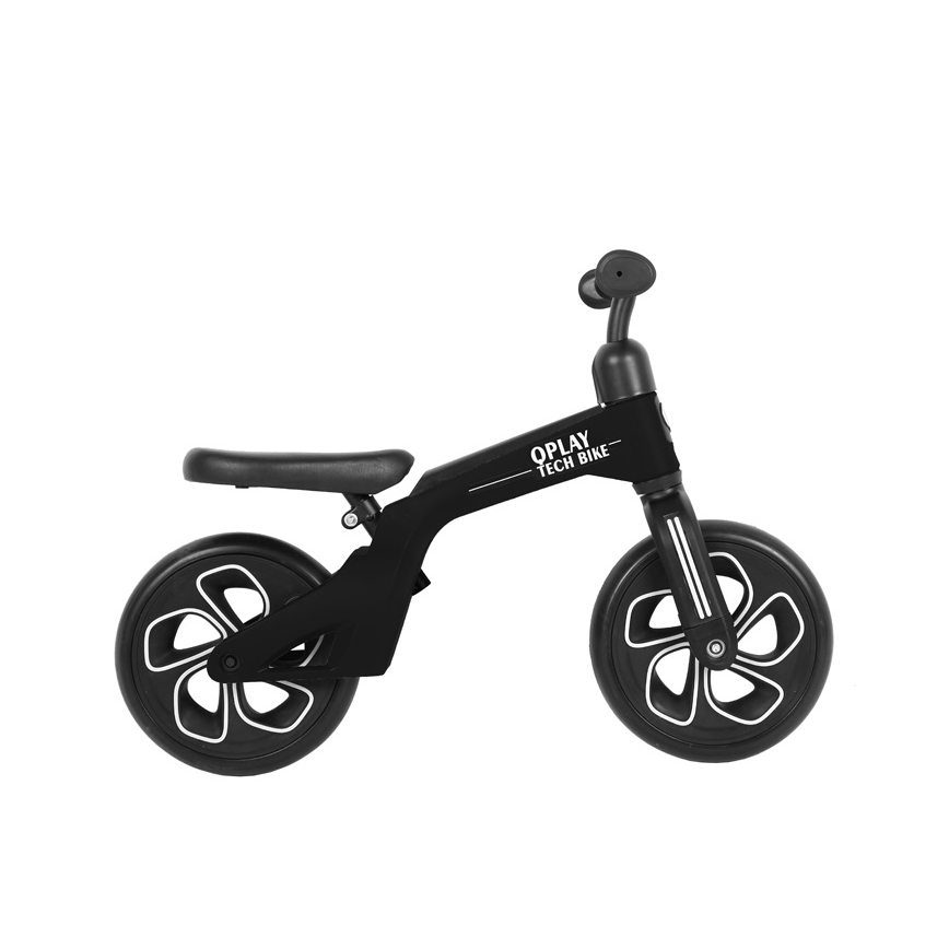 QPlay - Bicicleta de equilibrio TECH negra