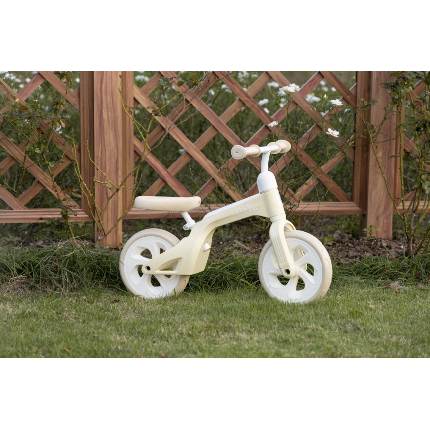 QPlay - Bicicleta sin pedales TECH beige