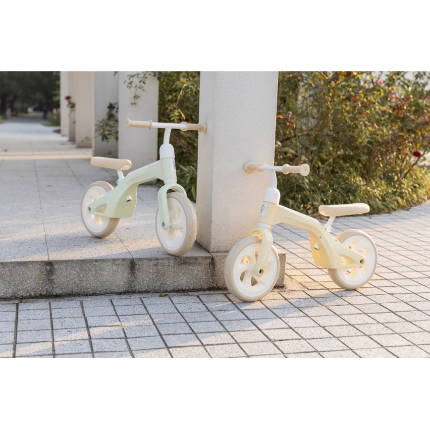 QPlay - Bicicleta sin pedales TECH beige