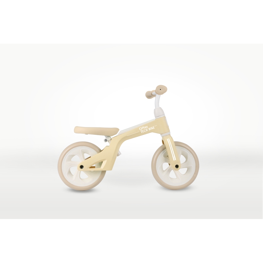 QPlay - Bicicleta sin pedales TECH beige