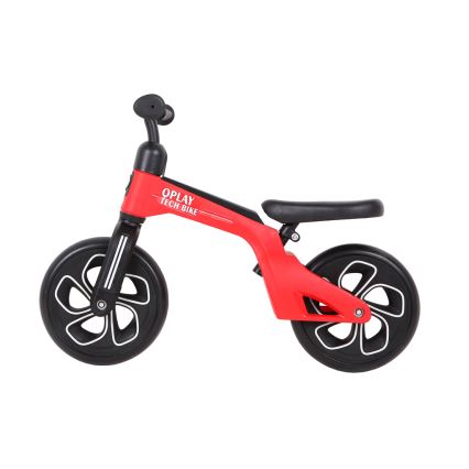 QPlay - Bicicleta sin pedales TECH roja