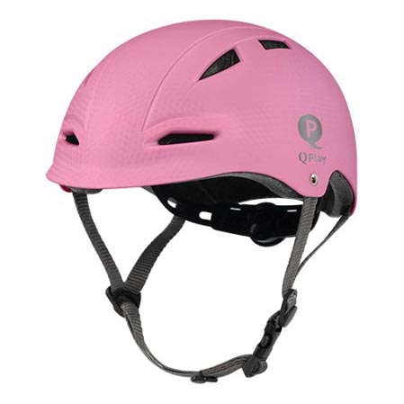 QPlay - Casco infantil MANBO talla M rosa