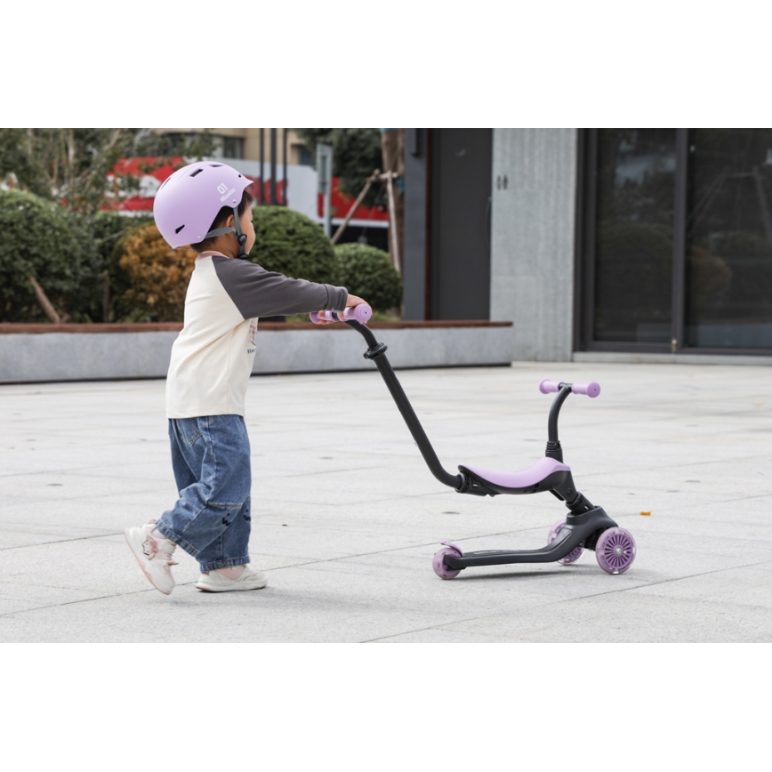 QPlay - Patinete infantil 5en1 SEMA morado