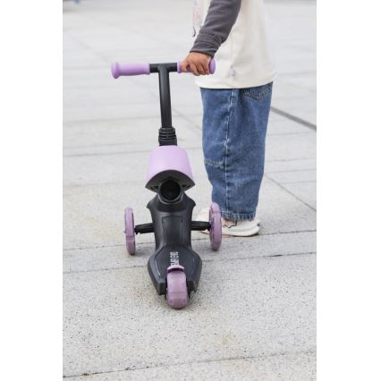 QPlay - Patinete infantil 5en1 SEMA morado