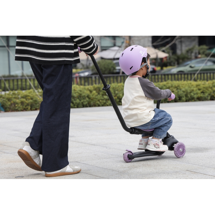 QPlay - Patinete infantil 5en1 SEMA morado