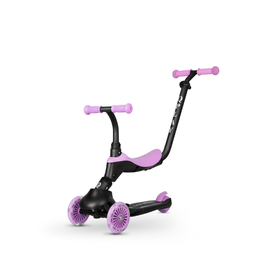 QPlay - Patinete infantil 5en1 SEMA morado
