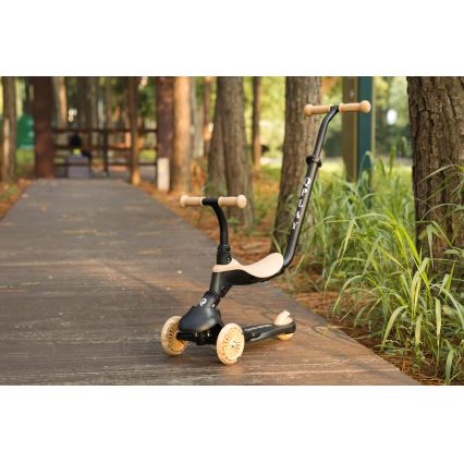 QPlay - Patinete infantil 5en1 SEMA beige