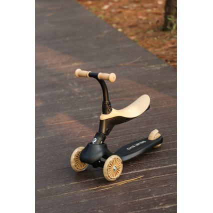 QPlay - Patinete infantil 5en1 SEMA beige