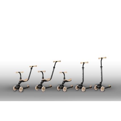 QPlay - Patinete infantil 5en1 SEMA beige
