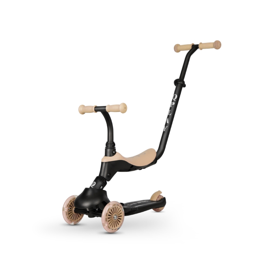 QPlay - Patinete infantil 5en1 SEMA beige