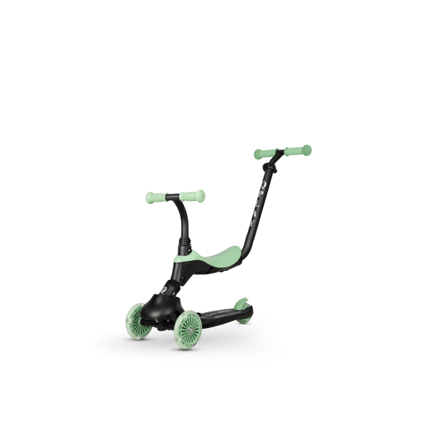 QPlay - Patinete infantil 5en1 SEMA verde