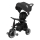 QPlay - Triciclo infantil 3 en 1 RITO EVA PLUS negro