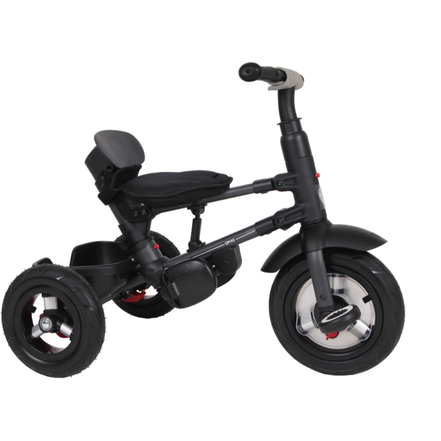 QPlay - Triciclo infantil 3en1 RITO AIR gris