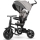 QPlay - Triciclo infantil 3en1 RITO STAR gris claro