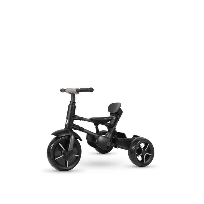 QPlay - Triciclo infantil 3en1 RITO STAR gris claro