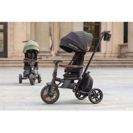 QPlay - Triciclo infantil 7 en 1 COMFO MAX gris