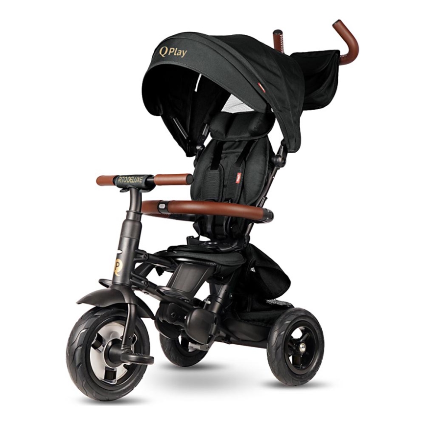 QPlay - Triciclo infantil RITO DELUXE (Limited special edition) negro