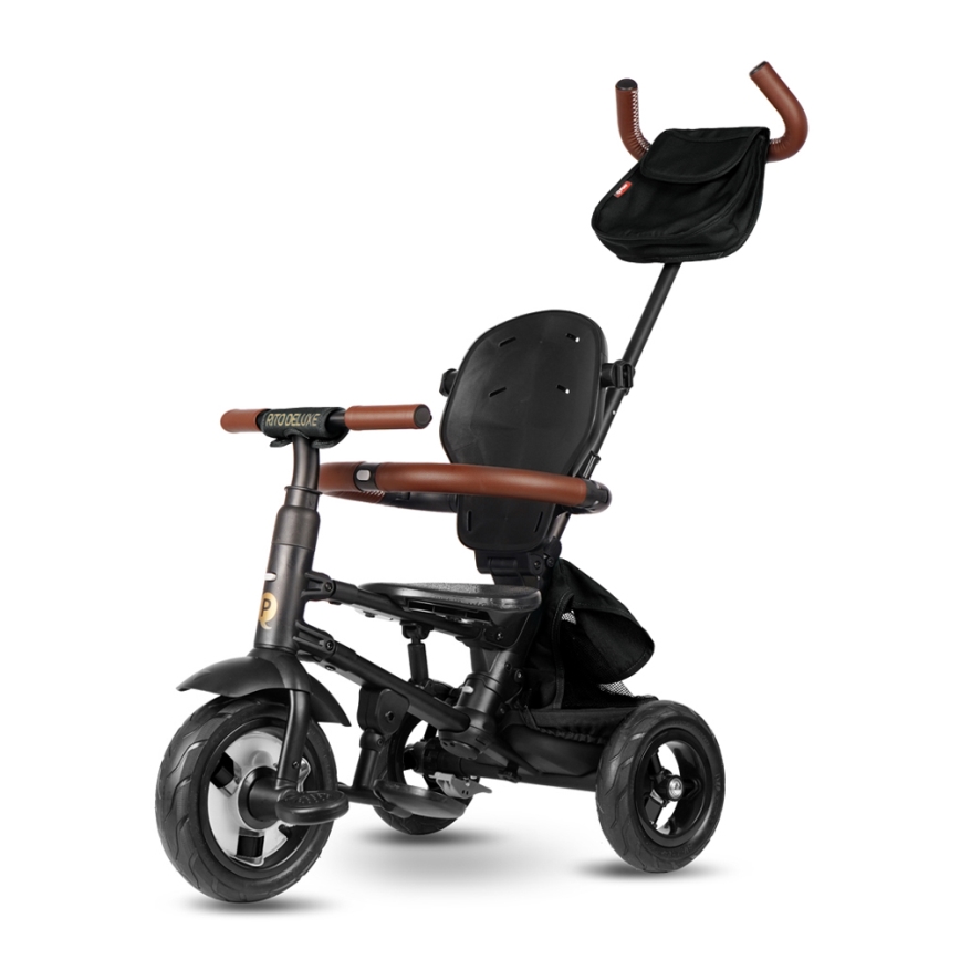 QPlay - Triciclo infantil RITO DELUXE (Limited special edition) negro