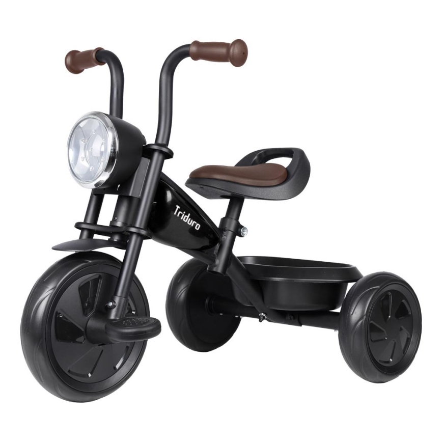 QPlay - Triciclo infantil TRIDURO negro