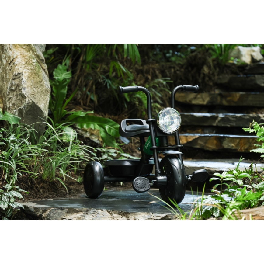 QPlay - Triciclo infantil TRIDURO negro