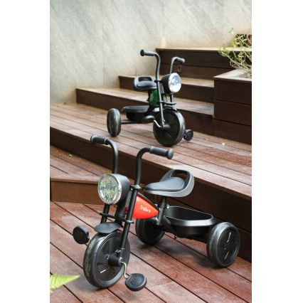 QPlay - Triciclo infantil TRIDURO negro