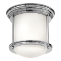 Quintiesse - Luminaria de techo para exterior HADRIAN 1xE27/60W/230V, diámetro 16,8 cm, IP44