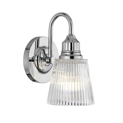 Quintiesse - Aplique de pared LED para baño ADDISON 1xG9/3W/230V IP44, acabado cromo brillante