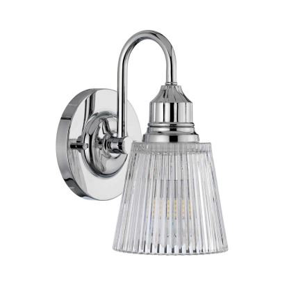 Quintiesse - Aplique de pared LED para baño ADDISON 1xG9/3W/230V IP44, acabado cromo brillante