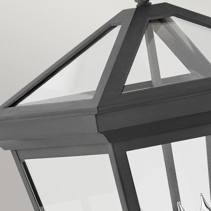 Quintiesse - Lámpara de pared exterior ALFORD L 3xE14/40W/230V IP44 negra