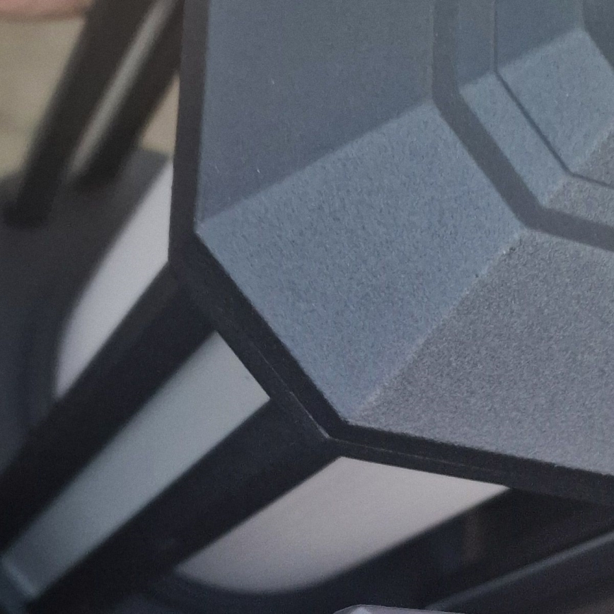 Quintiesse - Aplique de pared exterior CASTELLE M 1xE27/60W/230V IP44 negra