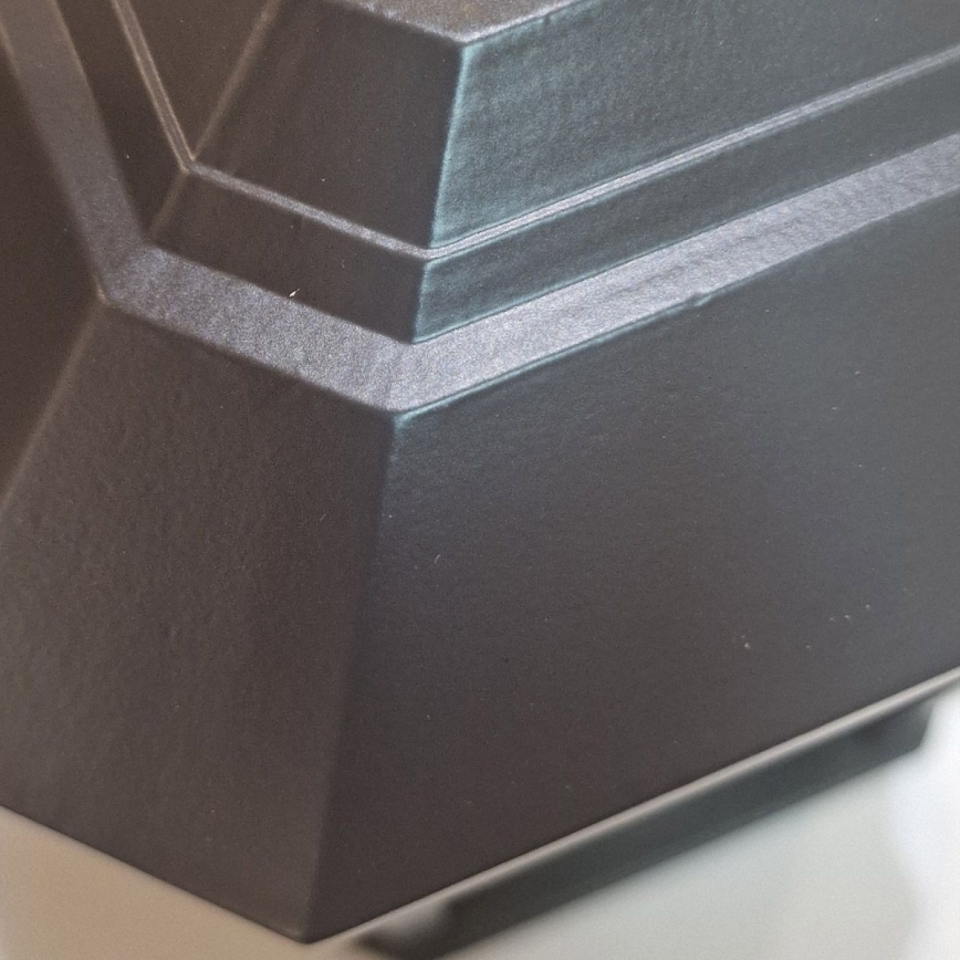 Quintiesse - Aplique de pared exterior CASTELLE M 1xE27/60W/230V IP44 negro