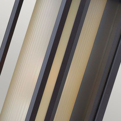 Quintiesse - Aplique de pared exterior CASTELLE M 1xE27/60W/230V IP44 negro