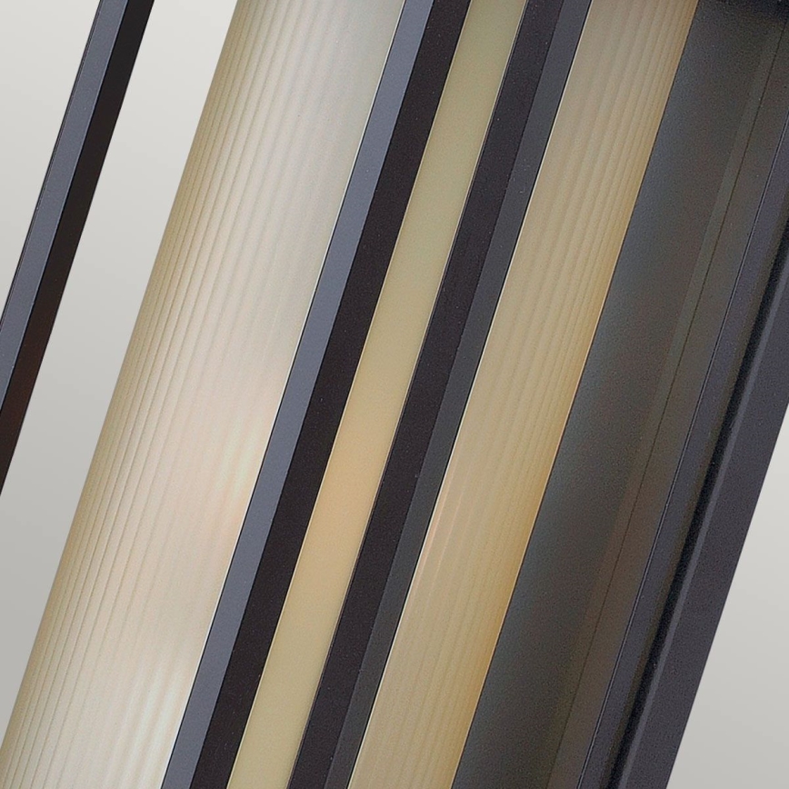 Quintiesse - Aplique de pared exterior CASTELLE M 1xE27/60W/230V IP44 negro