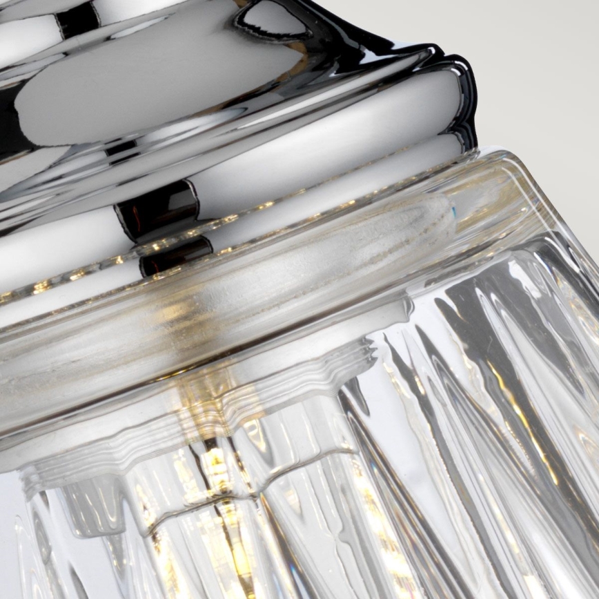 Quintiesse - Aplique de pared LED para baño KEYNES 1xG9/3W/230V IP44 cromado brillante