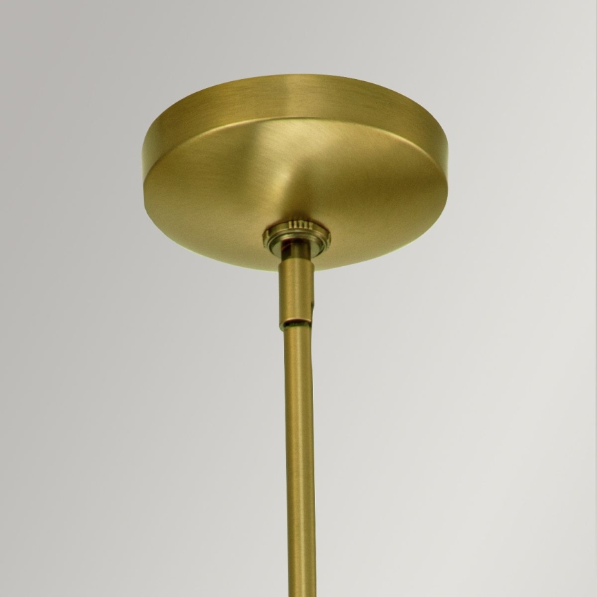 Quintiesse - Lámpara colgante con varilla KIMROSE 1xE27/60W/230V Ø 17,8 cm dorado