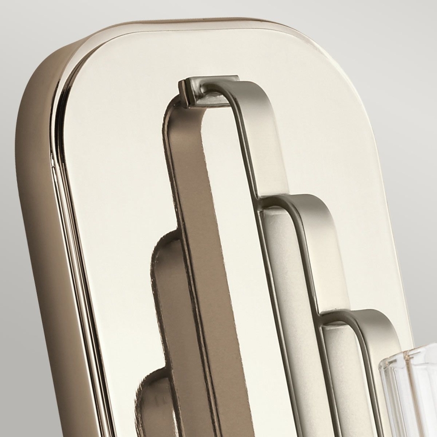 Quintiesse - Aplique de pared KIMROSE 1xE14/40W/230V en cromo brillante