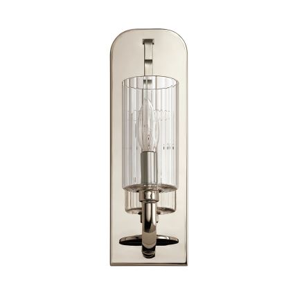Quintiesse - Aplique de pared KIMROSE 1xE14/40W/230V en cromo brillante
